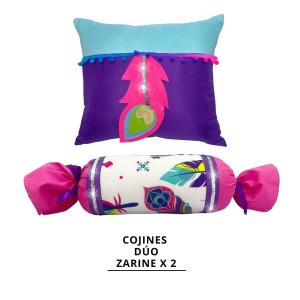 COJINES DÚO ZARINE X2