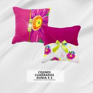 COJINES CUADRADO DUNIA X2