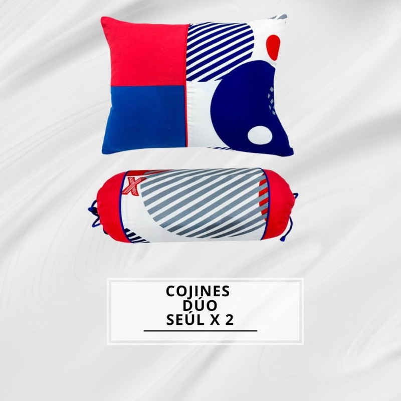 COJINES DÚO SEÚL X2 COJINES DÚO SEÚL X2