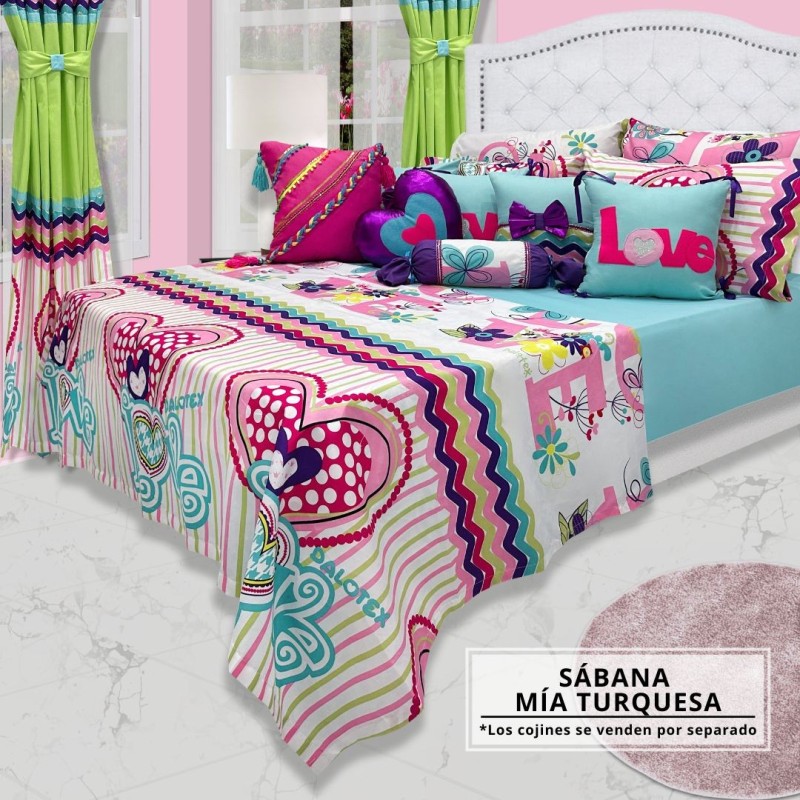 SÁBANA MIA TURQUESA