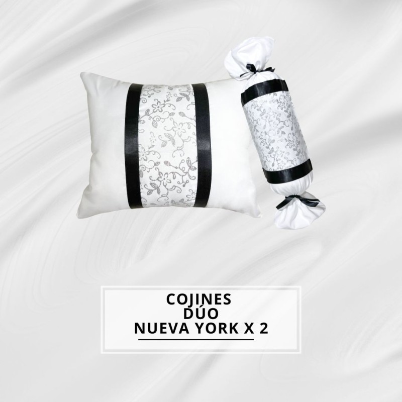 COJINES DÚO NUEVA YORK X2