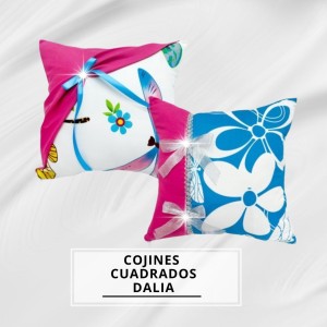 COJINES CUADRADO DALIA X2
