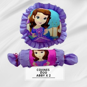 COJINES DÚO ABBY X2