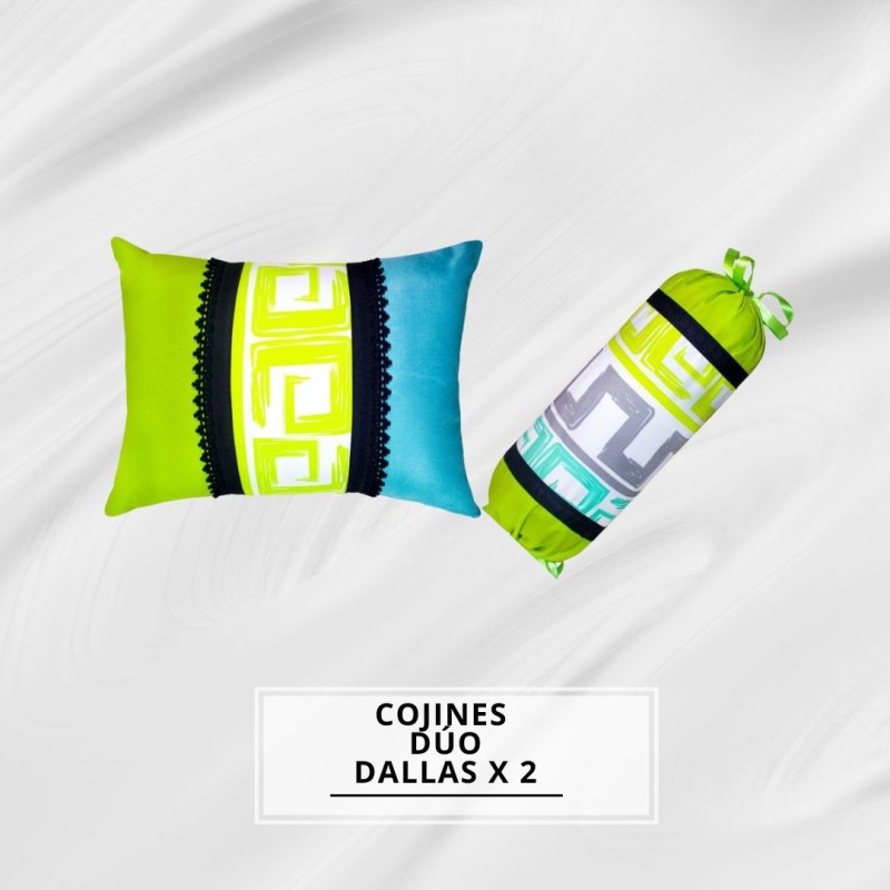 COJINES DÚO DALLAS X2
