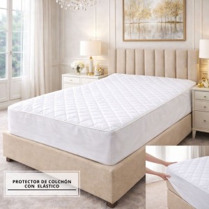 PROTECTOR DE COLCHÓN ELASTICO