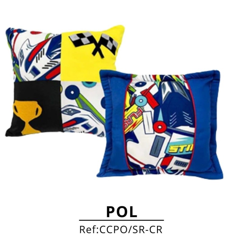 COJÍN CUADRADO POL X2