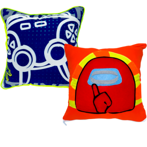 COJÍN CUADRADO GAMERS  X2