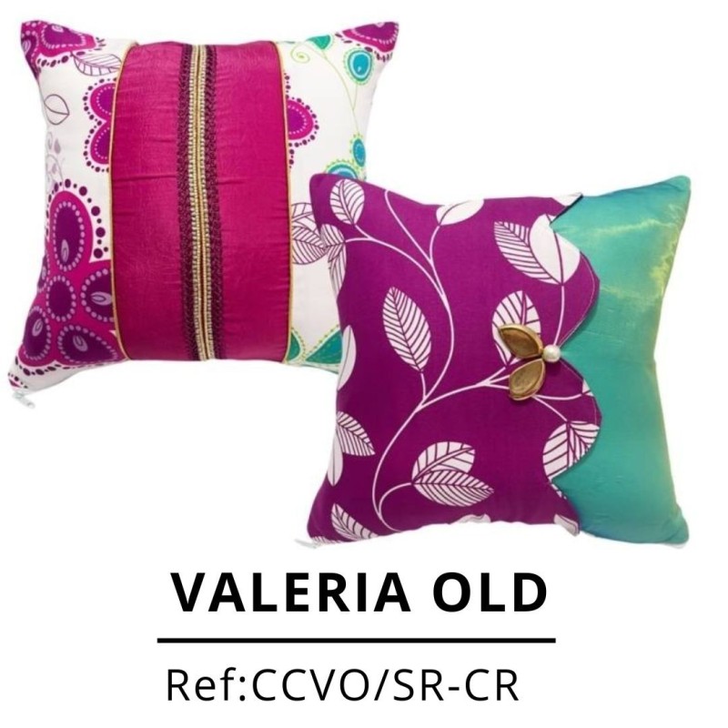 COJINES CUADRADOS VALERIA OLD  X2