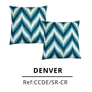 COJÍN CUADRADO DENVER X2