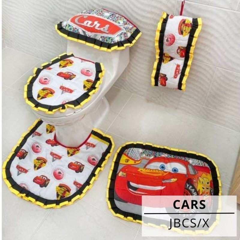 JUEGO DE BAÑO CARS