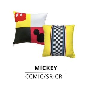 COJÍN CUADRADO MICKEY X2