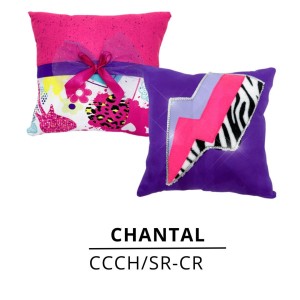 COJÍN CUADRADO CHANTAL x2