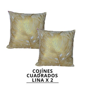 COJINES CUADRADO LINA X2