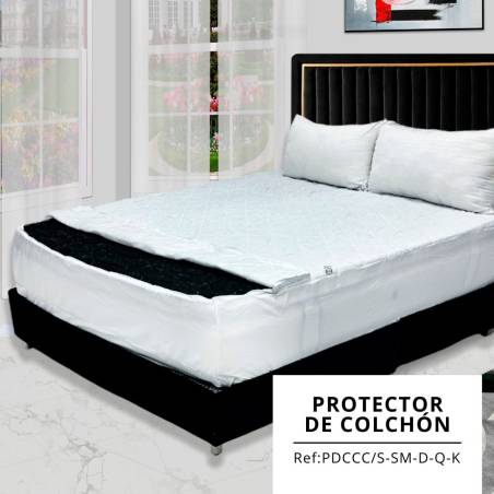 PROTECTOR DE COLCHON CON CREMALLERA