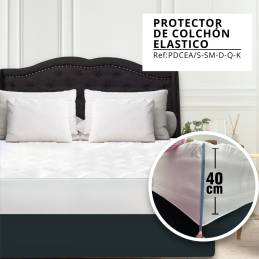 PROTECTOR DE COLCHON ELASTICO
