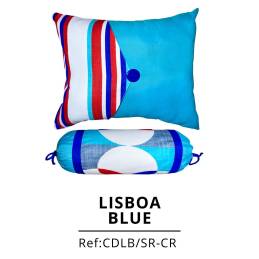 COJÍN DÚO LISBOA BLUE X2