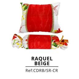 COJÍN DÚO RAQUEL BEIGE X2